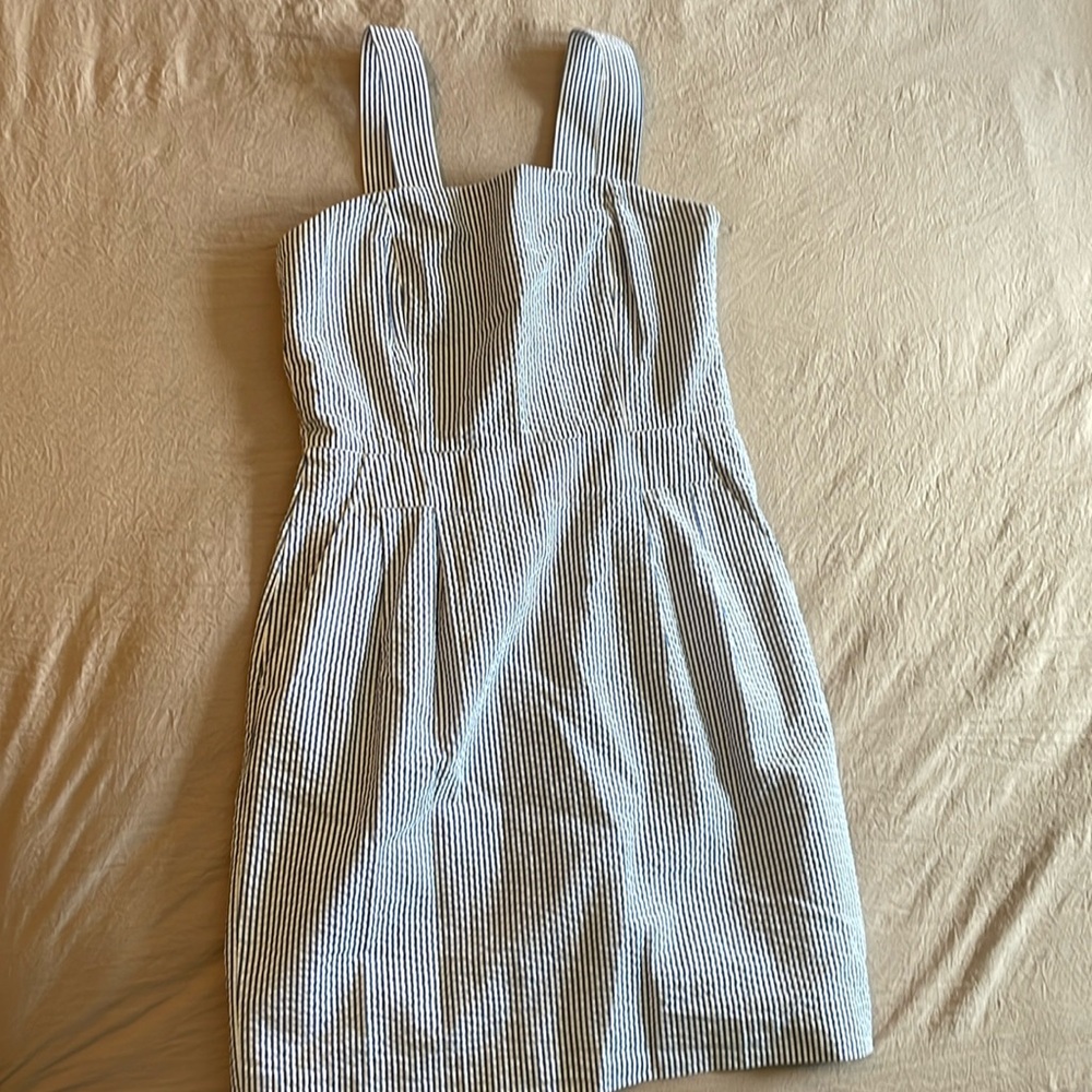 LLBean blue and white summer dress!